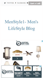 Mobile Screenshot of menstyle1.com